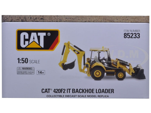 Diecast Masters 85233 High Line 1/50 Caterpillar CAT 420F2 IT Backhoe Loader 