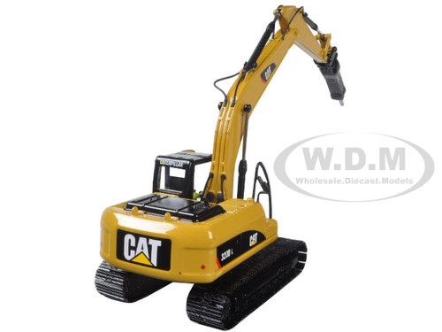 CAT Caterpillar 320D L Hydraulic Excavator with Hammer and Operator 