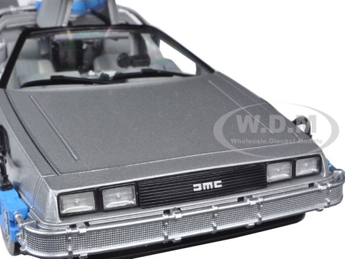 Back To The Future Time Machine Delorean with Mr. Fusion 1/18
