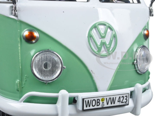 [TBマスター][新品] VOLKSWAGEN Type 2 ホワイト Volkswagen Type 2 (T1) Double Cab Pickup Truck White and Green 1