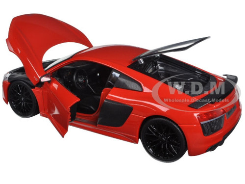 Audi R8 V10 plus White Model Car Car Licensed Product 1:3 4-39 