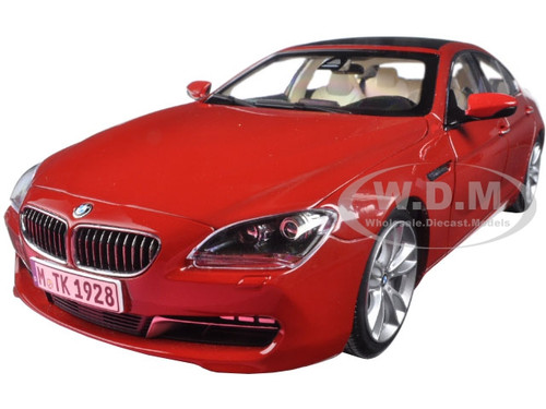 BMW 650i Gran Coupe 6 Series F06 Melbourne Red 1/18 Diecast Model Car by  Paragon Models