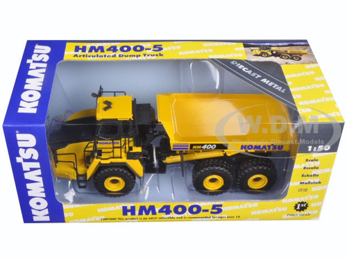 Komatsu HM400-5 Articulated Dump Truck 1/50 Diecast Model First