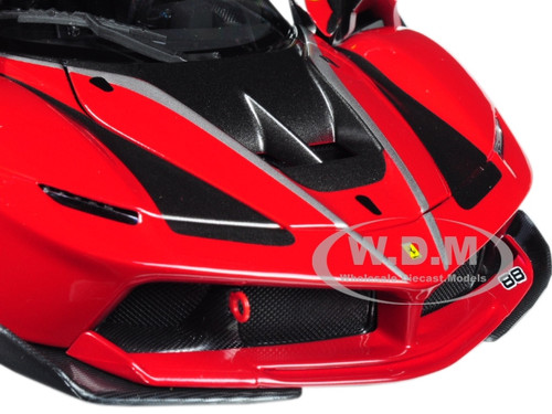 Bburago 1:18 Ferrari FXX-K # 88 Signature Series Diecast Model Car Red 16907