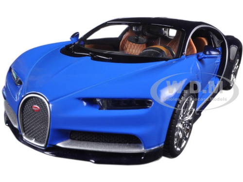 Bugatti Chiron Blue 1 24 Diecast Model Car Maisto 31514 bugatti chiron blue 1 24 diecast model car maisto 31514