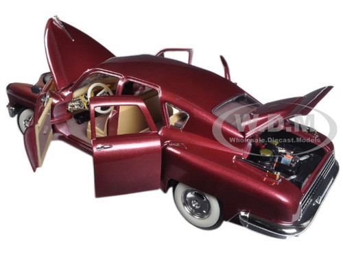 1948 Tucker Torpedo Burgundy 1/18 Diecast Model Car by Road Signature 92268b for sale online 