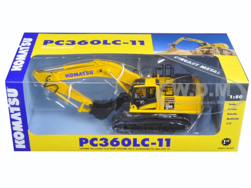 Komatsu PC360LC-11 Excavator 1/50 Diecast Model Car First Gear 50-3361