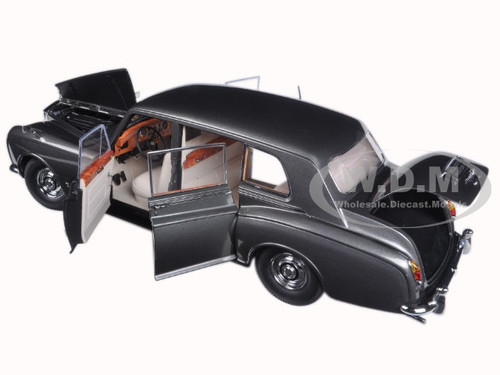 Paragon 98214R ROLLS ROYCE PHANTOM V Modello Diecast Auto Gunmetal LHD 1964 1:18th