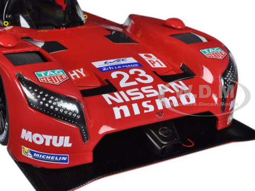 Nissan GT-R LM Nismo Le Mans 2015 O. Pla, J. Mardenborough, M. Chilton #23  1/18 Model Car by Autoart
