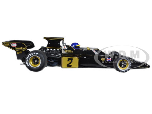 AUTOart 1/18 Lotus 72E 1973 # 2 Ronnie Peterson w/ Driver Figure Composite Model 
