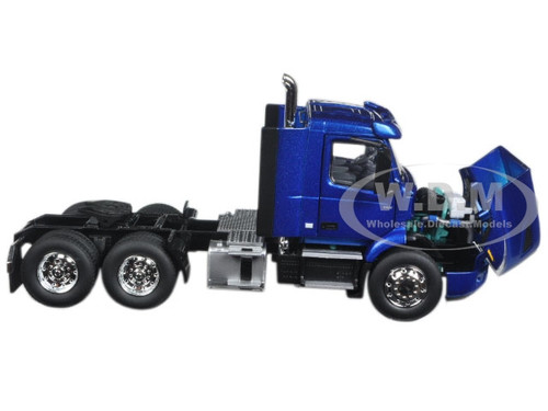 Volvo VNR 300 Day Cab Space Blue Metallic 1/50 Diecast Model Car by First  Gear