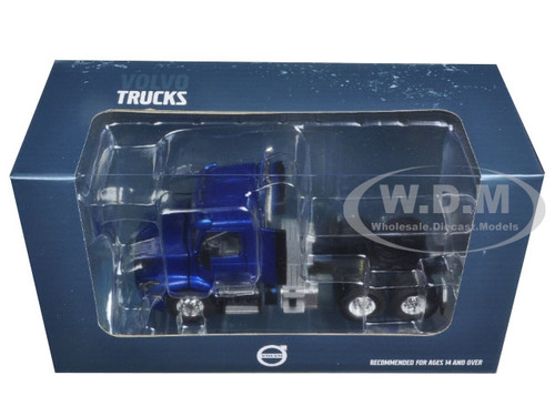 Volvo VNR 300 Day Cab Space Blue Metallic 1/50 Diecast Model Car