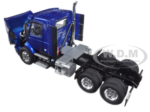 Volvo VNR 300 Day Cab Space Blue Metallic 1/50 Diecast Model Car by First  Gear