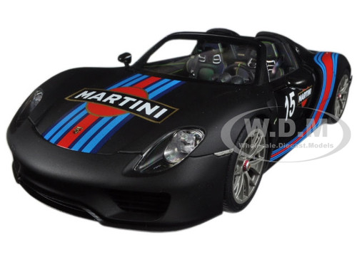全ての 918 PORSCHE SPYDER LIVERY /MARTINI BLACK PACKAGE WEISSACH ミニカー