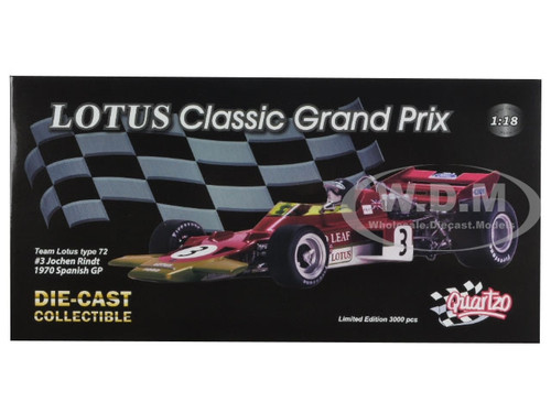 ミニカー Quartzo 1/18 LOTUS 72E ミニカー Quartzo 1/18 LOTUS 72E Quartzo 1/18 LOTUS 72E