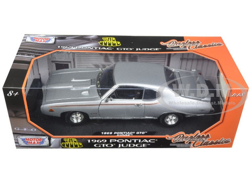 1969 Pontiac GTO Judge Silver Metallic 