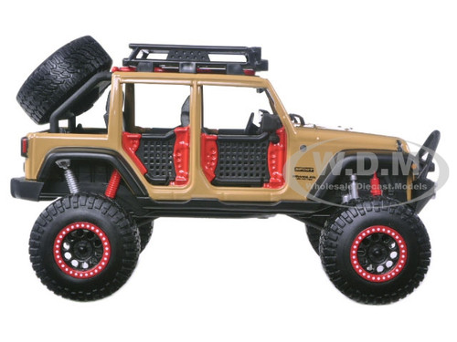 Maisto 1:24 2015 Jeep Wrangler Unlimited DIE-CAST Marrón 32523 