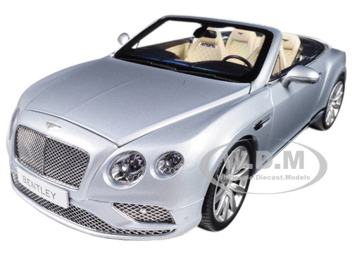 2016 Bentley Continental GT Convertible LHD Silver Frost 1/18 ... 2016 Bentley Continental GT Convertible LHD Silver Frost 1/18 ...