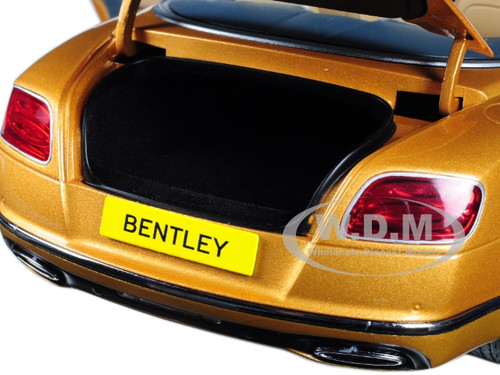 Bentley Continental GT Convertible LHD Sunburst Gold