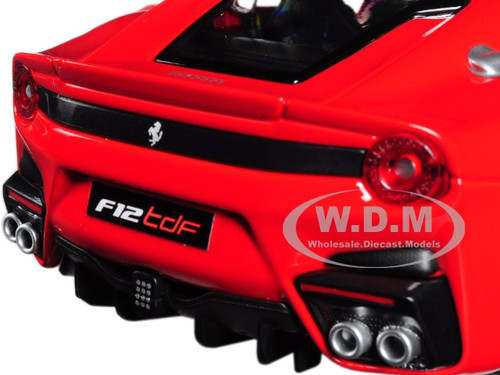 Ferrari F12 TDF Red 1/24 Diecast Model Car Bburago 26021