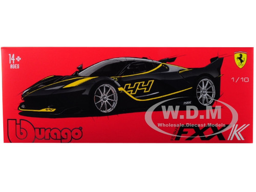 【希少】2018年フェデラーAUTOGRAPH COLLECTION Ferrari FXX-K #44 Black Signature Series 1/18 Diecast Model