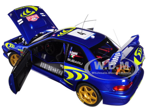 Details about   Autoart SUBARU IMPREZA WRC 1997 #4 LIATTI/FABRIZIAPONS RALLY MONTE CARLO 1/18 