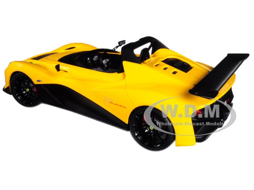 Lotus 3-Eleven Yellow 1/18 Model Car by Autoart