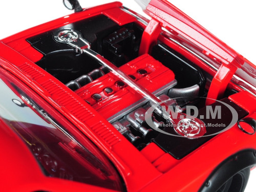 1971 Nissan Skyline GT-R Red KPGC10 JDM Tuners 1/24 Diecast Model