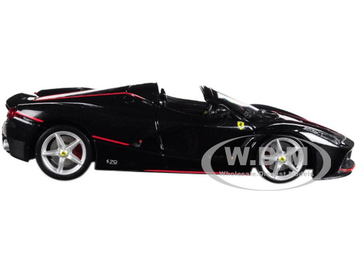 Ferrari LaFerrari F70 Aperta Black 1/24 Diecast Model Car Bburago