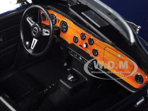 1:18 Minichamps Triumph tr6 azul nuevo New
