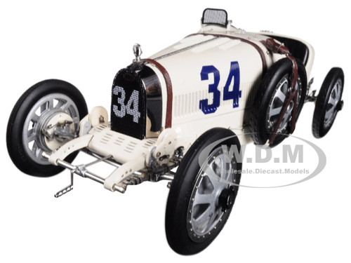 Bugatti T35 #34 National Color Project Grand Prix USA Limited Edition to  500 pieces Worldwide 1/18 Diecast Model Car by CMC