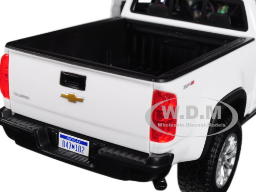 Maisto Chevrolet Colorado ZR2 Modellauto – Maßstab 1:27, 20 Cm, Rot, Türen öffnen, Sammler-Edition