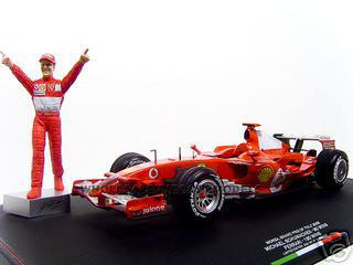 Michael Schumacher Figure for 1:18 Ferrari HotWheels 