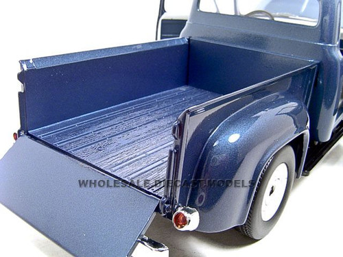 1953 Ford F-100 Pickup Dark Blue 1/18 Diecast Model Car Road