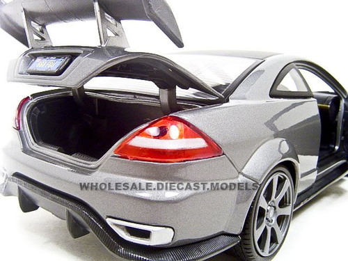 2003 HONDA ACCORD GRAY MET. 1/18 DIECAST MODEL CAR BY MOTORMAX