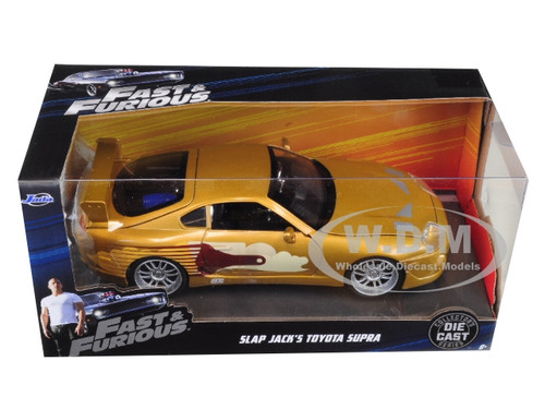 Slap Jack's Toyota Supra Gold Fast Furious Movie 1/24