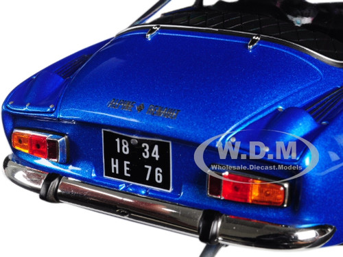 1971 RENAULT ALPINE A110 1600S METALLIC BLUE 1/18 DIECAST MODEL BY NOREV 185300