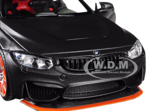 Maisto 1:24  BMW M4 GTS Racing Sports Car Model Alloy Boys Vehicles Toys--Gray 