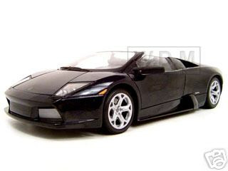 LAMBORGHINI MURCIELAGO ROADSTER BLACK 1:18 MODEL CAR BY MOTORMAX