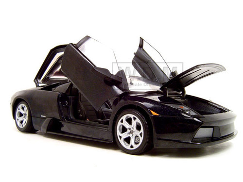 LAMBORGHINI MURCIELAGO ROADSTER BLACK 1:18 MODEL CAR BY MOTORMAX