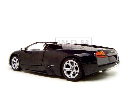 ミニカー Lamborghini Murcielago Roadster LAMBORGHINI MURCIELAGO ROADSTER BLACK 1:18 MODEL CAR BY MOTORMAX