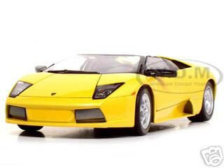 Lamborghini Murcielago Roadster Yellow 1/18 Diecast Model Car Maisto 31636