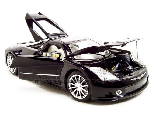 Chrysler Me Four Twelve Black 1/18 Diecast Model Car Motormax 73138