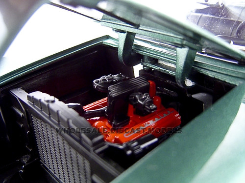 マロッちぇページ 1957 Chevrolet Bel Air Hard Top Green 1/18 Diecast Model Car