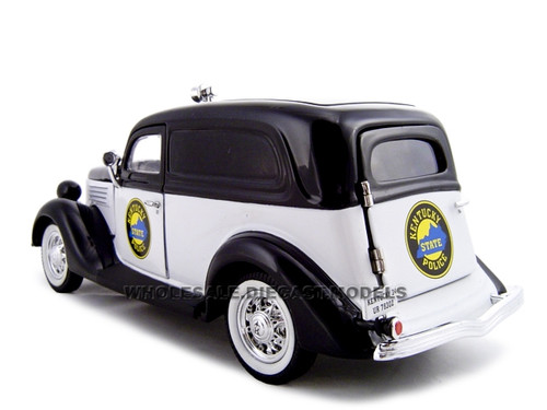 1935 Ford Sedan Delivery Kentucky Police 1/24 Diecast Car Unique