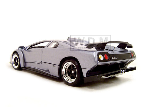 Lamborghini Diablo GT Silver 1/18 Diecast Model Car Motormax