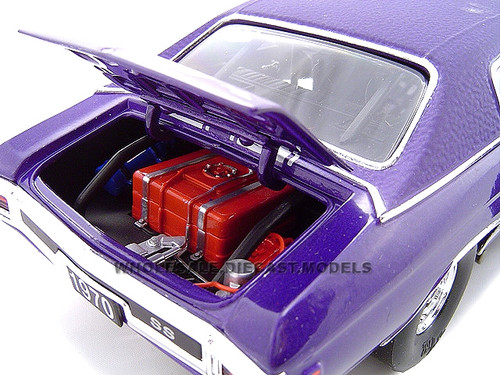 1970 CHEVROLET CHEVELLE SS 454 PURPLE 1:24 PRO STREET CAR UNIQUE