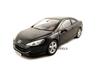 Peugeot 407 Black 1 18 Diecast Model Car Norev