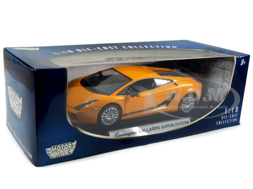 Lamborghini Gallardo Superleggera Orange 1/18 Diecast Model Car