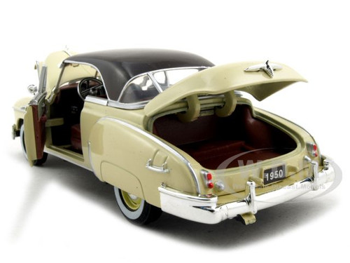 1950 Chevrolet Bel Air Hardtop Beige Cream 1:24 Diecast Car Motormax 73268 